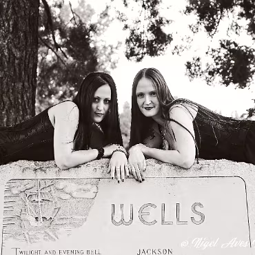 Monica and Shanna - Black And White